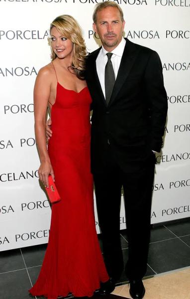 Бывшая жена Кевина Костнера вышла замуж за его друга через полтора года после развода