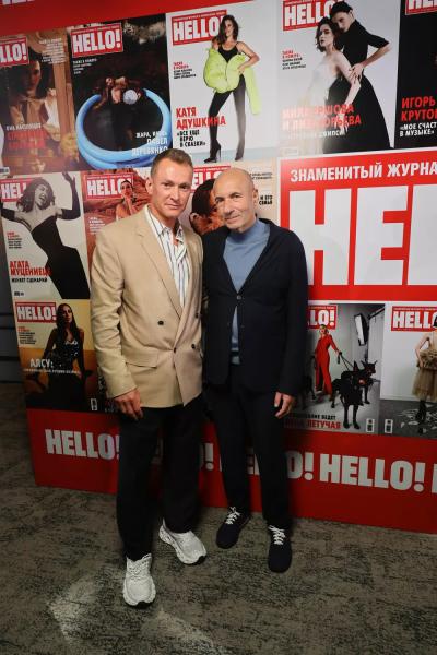 Игорь и Ольга Крутые, Филипп Киркоров, Дима Билан и другие на вечеринке журнала HELLO! на "Новой волне" в Казани
Игорь и Ольга Крутые, Филипп Киркоров, Дима Билан и другие на вечеринке журнала HELLO! на "Новой волне" в Казани