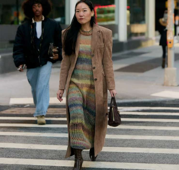 Холод не тетка: как будем носить трендовые платья этой осени Холод не тетка: как будем носить трендовые платья этой осени