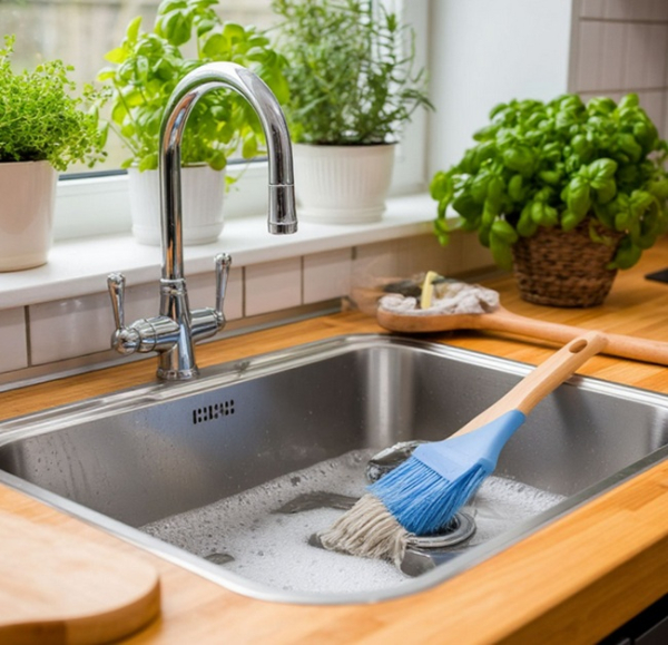 Специалист рассказал, как прочистить кухонную раковину 