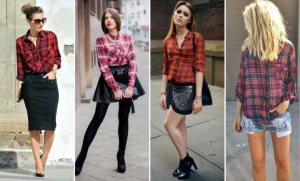 В пир и в мир: в какие образы удачно вписывается клетчатая рубашка В пир и в мир: в какие образы удачно вписывается клетчатая рубашка