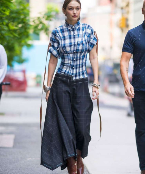 В пир и в мир: в какие образы удачно вписывается клетчатая рубашка В пир и в мир: в какие образы удачно вписывается клетчатая рубашка