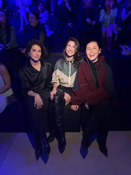 Ксения Собчак, Мария Миногарова и Ольга Карпуть вышли на подиум на показе Vereja Ксения Собчак, Мария Миногарова и Ольга Карпуть вышли на подиум на показе Vereja