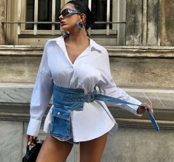 Широкий пояс, два-три ремня вместе: 5 правил ношения аксессуара этим летом Широкий пояс, два-три ремня вместе: 5 правил ношения аксессуара этим летом