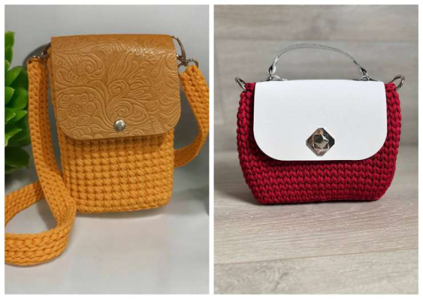 Узелок завяжется, узелок развяжется: как гармонично вписать вязаную сумку в свой образ Узелок завяжется, узелок развяжется: как гармонично вписать вязаную сумку в свой образ