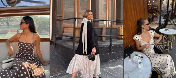 Мило и женственно: как и с чем носить летом платье в горошек Мило и женственно: как и с чем носить летом платье в горошек