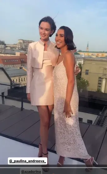 Паулина Андреева впервые вышла в свет после развода с Фёдором Бондарчуком Паулина Андреева впервые вышла в свет после развода с Фёдором Бондарчуком