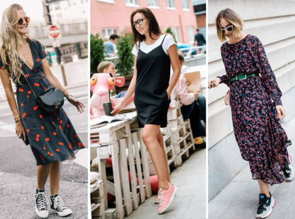 Три полоски на кедах под теплым дождем: как вписать спортивную обувь в летний образ Три полоски на кедах под теплым дождем: как вписать спортивную обувь в летний образ