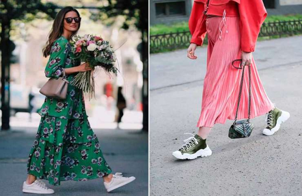 Три полоски на кедах под теплым дождем: как вписать спортивную обувь в летний образ Три полоски на кедах под теплым дождем: как вписать спортивную обувь в летний образ