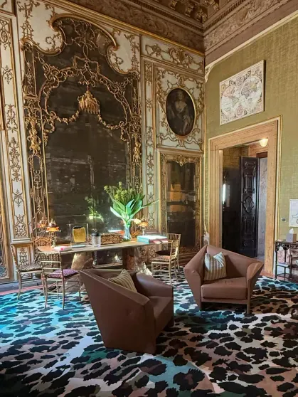 Даша Жукова и её муж-миллиардер Ставрос Ниархос прибыли на "свадьбу века" в Венецию