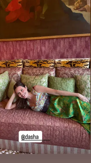 Даша Жукова и её муж-миллиардер Ставрос Ниархос прибыли на "свадьбу века" в Венецию