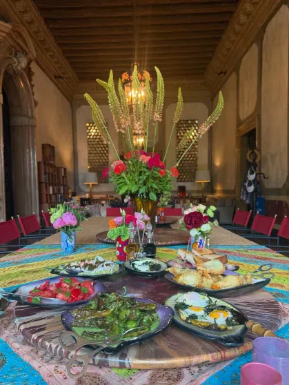 Даша Жукова и её муж-миллиардер Ставрос Ниархос прибыли на "свадьбу века" в Венецию