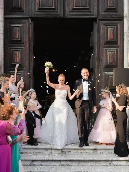 46 килограммов икры, 170 гостей и свадебный агент Джеффа Безоса: сестра Ирины Зарьковой вышла замуж за швейцарского бизнесмена в Венеции