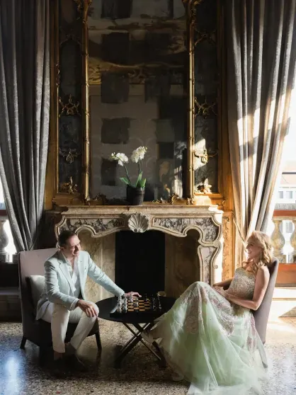 46 килограммов икры, 170 гостей и свадебный агент Джеффа Безоса: сестра Ирины Зарьковой вышла замуж за швейцарского бизнесмена в Венеции