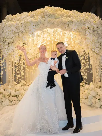 46 килограммов икры, 170 гостей и свадебный агент Джеффа Безоса: сестра Ирины Зарьковой вышла замуж за швейцарского бизнесмена в Венеции