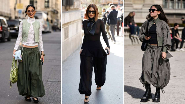 Восток — дело тонкое: как вписать в образ брюки-аладдины Восток — дело тонкое: как вписать в образ брюки-аладдины