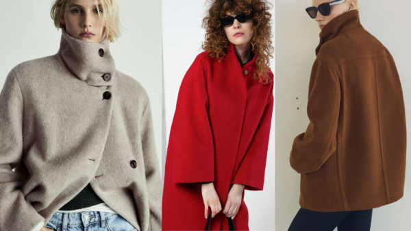 Короткое пальто с воротником-стойкой: как стилизовать осенью и с чем носить Короткое пальто с воротником-стойкой: как стилизовать осенью и с чем носить