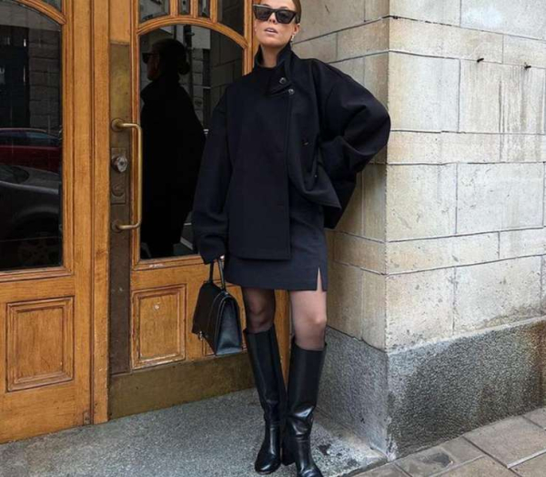 Короткое пальто с воротником-стойкой: как стилизовать осенью и с чем носить Короткое пальто с воротником-стойкой: как стилизовать осенью и с чем носить