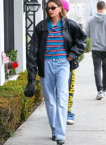 Как звезда: как стилизовать осенью поло в полоску, с чем носить Как звезда: как стилизовать осенью поло в полоску, с чем носить