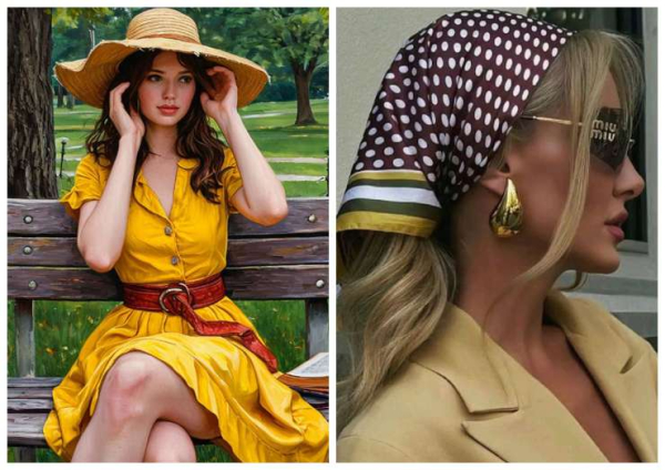 Солнечного удара не будет: стилизуем головные уборы для жарких дней Солнечного удара не будет: стилизуем головные уборы для жарких дней