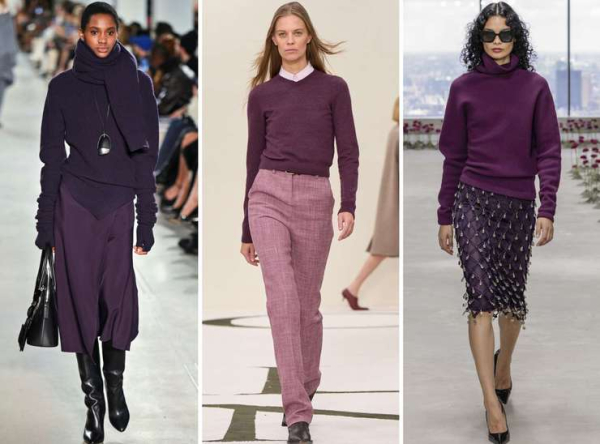 Королевский фиолетовый — главный цвет осени: стилист рассказала, как его носить Королевский фиолетовый — главный цвет осени: стилист рассказала, как его носить