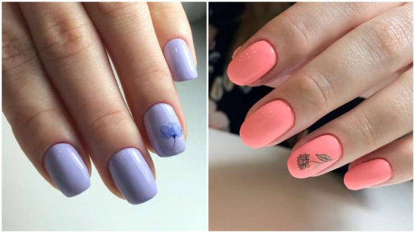 В одной тональности с весной: 7 идей маникюра с цветами В одной тональности с весной: 7 идей маникюра с цветами