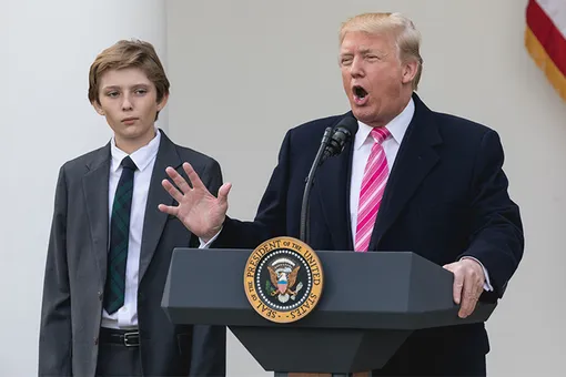Как Бэррон Трамп изменился между президентскими сроками своего отца и какое необычное прозвище ему теперь дали Как Бэррон Трамп изменился между президентскими сроками своего отца и какое необычное прозвище ему теперь дали
