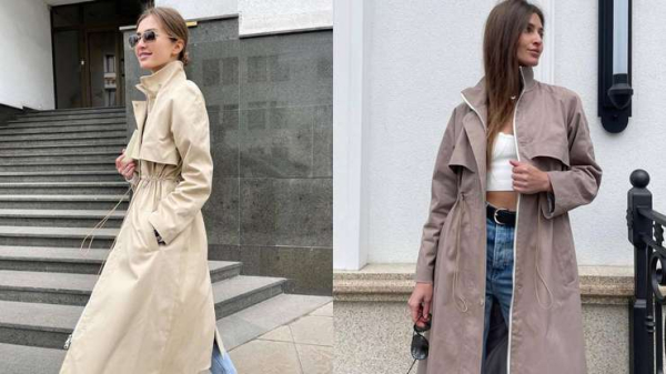 Небанальная классика: вариации бежевых тренчей на весну 2025 Небанальная классика: вариации бежевых тренчей на весну 2025