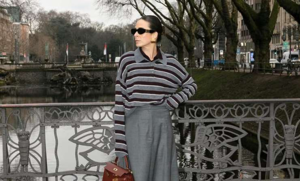 Как звезда: как стилизовать осенью поло в полоску, с чем носить Как звезда: как стилизовать осенью поло в полоску, с чем носить