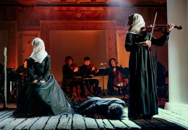 Глафира Тарханова, Марина Зудина, Любовь Толкалина и другие на премьере спектакля-байопика "Вивальди Superstar"
Глафира Тарханова, Марина Зудина, Любовь Толкалина и другие на премьере спектакля-байопика "Вивальди Superstar"