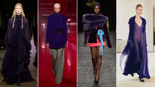 Королевский фиолетовый — главный цвет осени: стилист рассказала, как его носить Королевский фиолетовый — главный цвет осени: стилист рассказала, как его носить