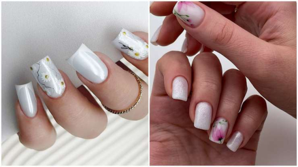 В одной тональности с весной: 7 идей маникюра с цветами В одной тональности с весной: 7 идей маникюра с цветами