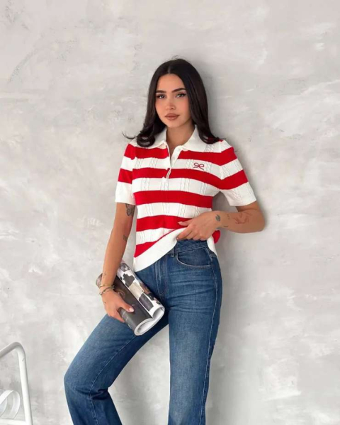 Поло снова в тренде: топ−5 удачных образов на весну и лето Поло снова в тренде: топ−5 удачных образов на весну и лето