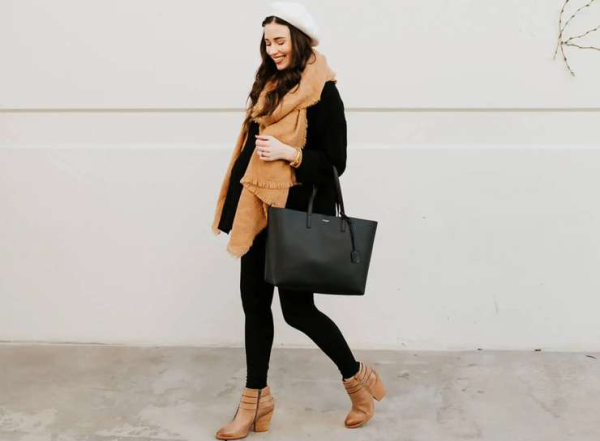 Интересные и милые зимние образы для беременных Интересные и милые зимние образы для беременных