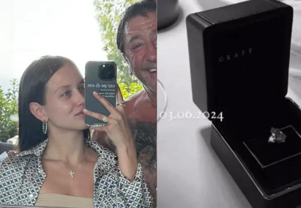 Григорий Лепс отметил годовщину помолвки с 19-летней Авророй Кибой