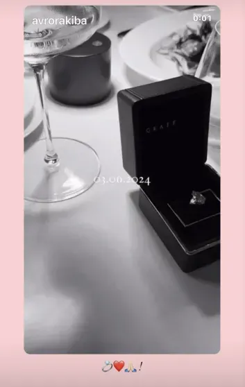 Григорий Лепс отметил годовщину помолвки с 19-летней Авророй Кибой