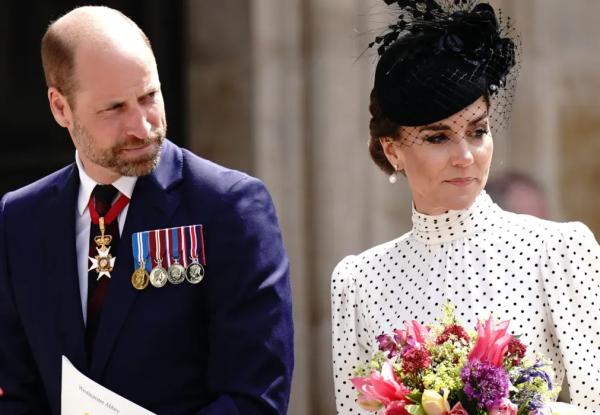 Кейт Миддлтон и принц Уильям посетили службу в честь 80-летия Победы Кейт Миддлтон и принц Уильям посетили службу в честь 80-летия Победы