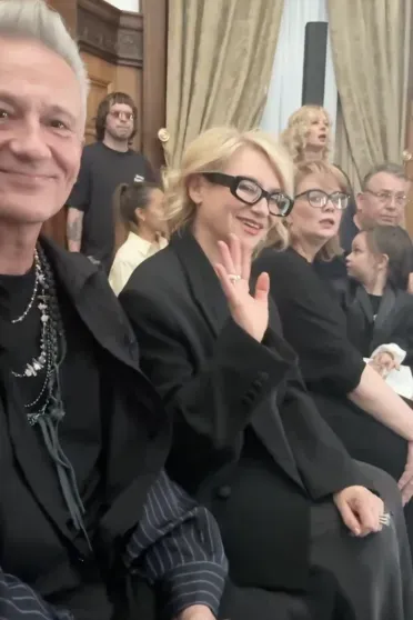 Ксения Собчак, Софья Эрнст, Наталья Ионова, Олег Меньшиков и Валерия Гай Германика на показе Walk of Shame Ксения Собчак, Софья Эрнст, Наталья Ионова, Олег Меньшиков и Валерия Гай Германика на показе Walk of Shame