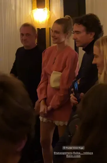 Наталья Водянова и её муж-миллиардер Антуан Арно вышли в свет в Париже Наталья Водянова и её муж-миллиардер Антуан Арно вышли в свет в Париже